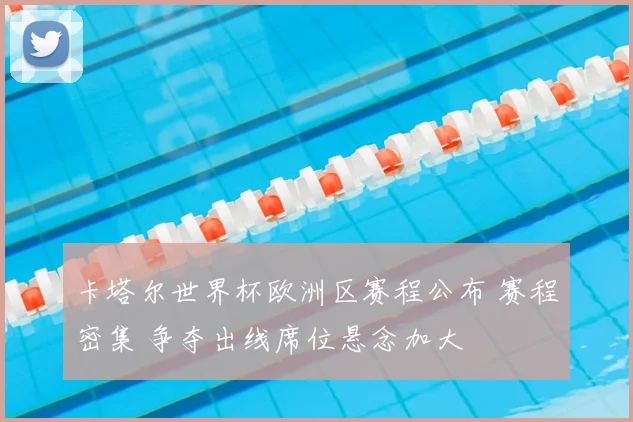 卡塔尔世界杯欧洲区赛程公布 赛程密集 争夺出线席位悬念加大